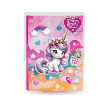 Titkos napló lakattal-unikornis