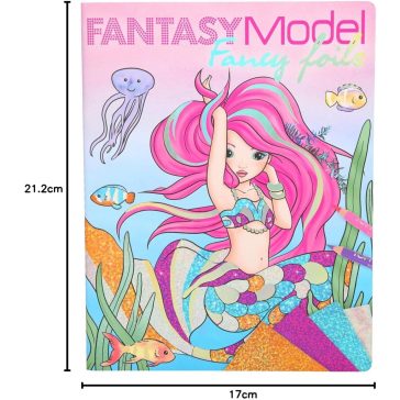   TOPModel- Fantasy Model-Fancy Foils csillámmatricás kreatív színező