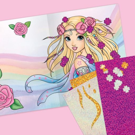 TOPModel- Fantasy Model-Fancy Foils csillámmatricás kreatív színező