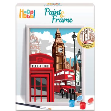 Hobby festőkészlet+ keret- London