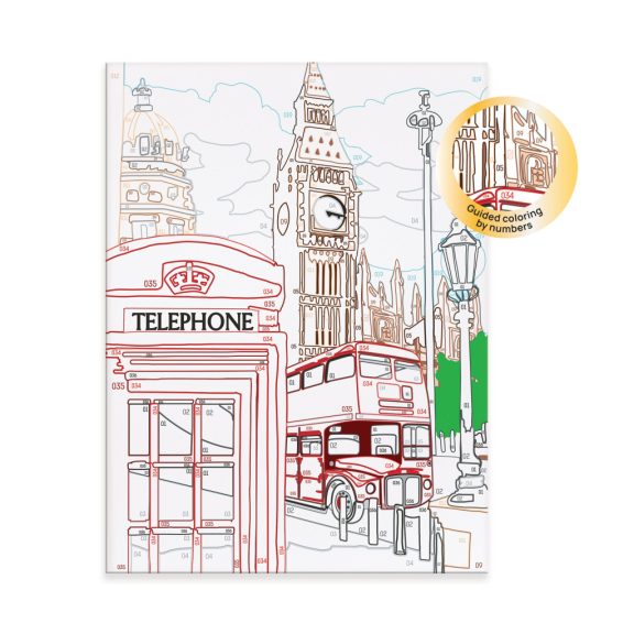 Hobby festőkészlet+ keret- London