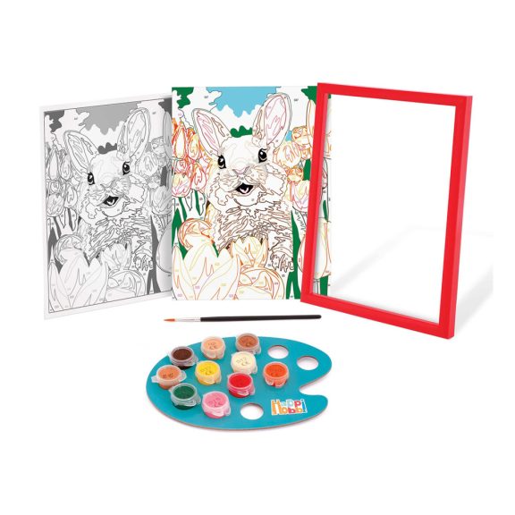 Hobby festőkészlet+keret- nyuszi