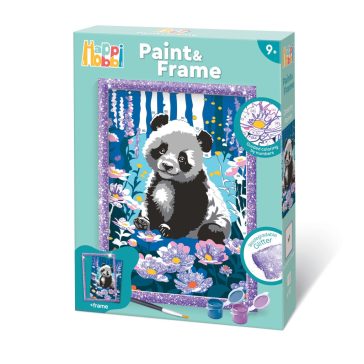 Hobby festőkészlet+keret-panda