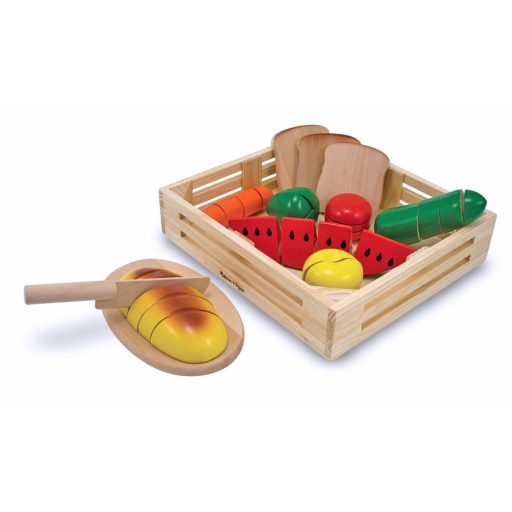 Melissa & Doug  Szeletelhető ételek-fajáték