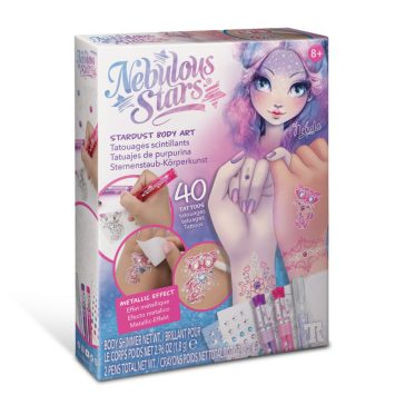 Csillámos tetováló készlet-Nebulous Stars