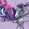 Kreatív vázlatfüzet-Fantasy lovak- Nebulia világa