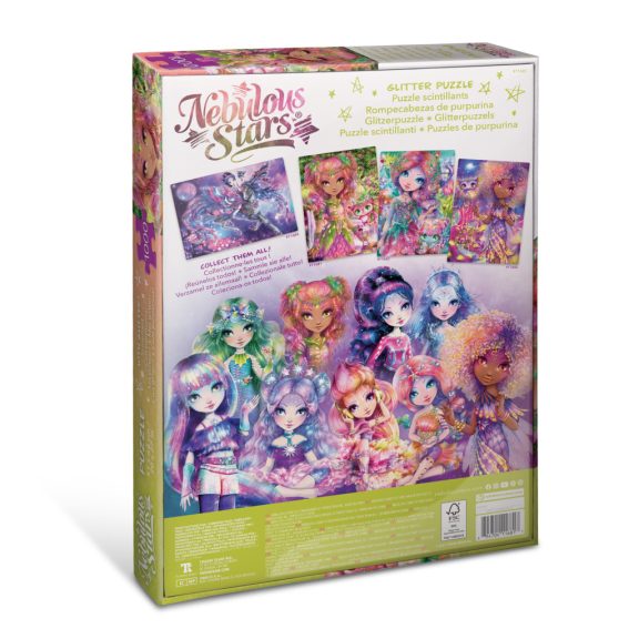 Csillogó puzzle 1000 db-os Hazelia&Elena Nebulous Stars