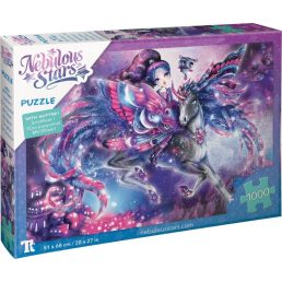 Csillogó puzzle 1000 db-os Eclipsia és lova Nebulous Stars