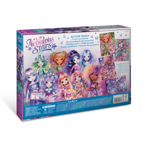 Csillogó puzzle 1000 db-os Eclipsia és lova Nebulous Stars