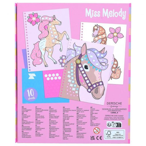 TOPModel Miss Melody matricás album- Lovak