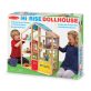   Melissa&Doug- emeletes fa babaház játékfigurákkal, bútorokkal