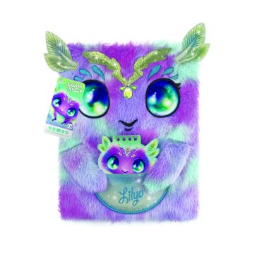 Titkos, szőrös napló mini notesszel- Lilya