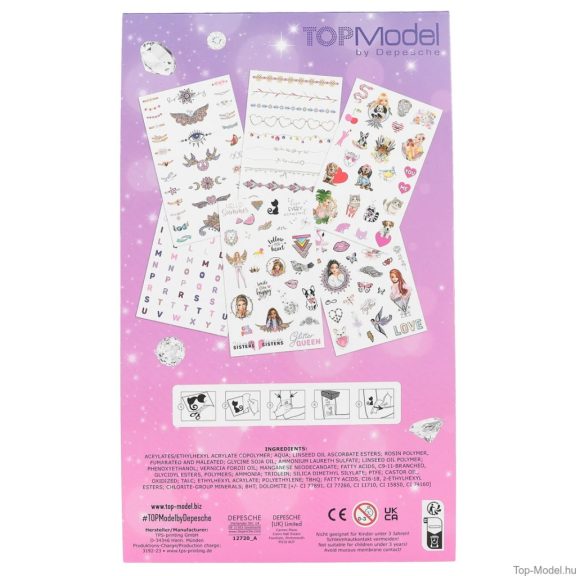 TOPModel tetováló készlet-Hayden