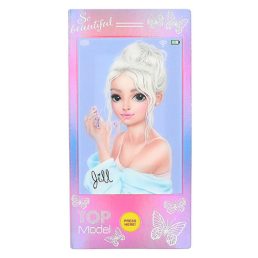   TOPModel zenélő mini kifestő könyv 3D-s borítóval -Jill