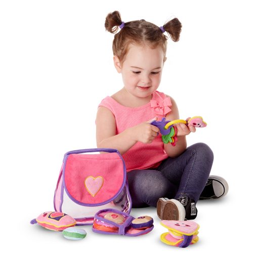 Melissa&Doug- bébi játék-puha retikül kiegészítőkkel