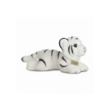 Miyoni 20 cm fehér tigris plüssfigura