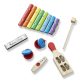 Melissa&Doug- hangszerek zenekar a dobozban rázd fújd