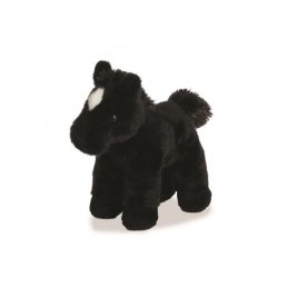 Mini Flopsies 20 cm fekete ló