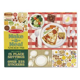  Melissa&Doug- kreatív játék matrica készlet- jó étvágyat!