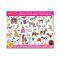 Melissa & Doug, kreatív játék, matricagyűjtő füzet 500 matricával, hercegnők, tea parti, állatok