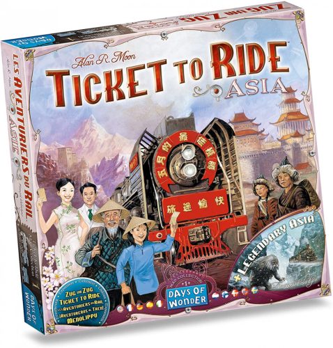 Ticket to Ride Map Collection: 1 - Team Asia & Legendary Asia társasjáték