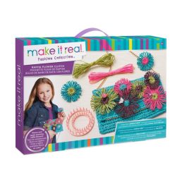 Make It Real Virágos raffia kistáska készítés