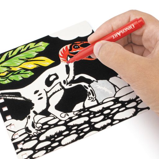 Dínós bársonyos képkészítő  DinosArt