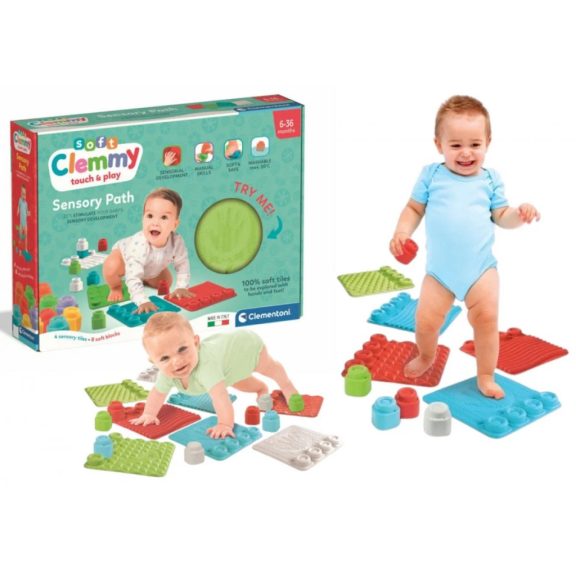 Soft Clemmy bébi építőjáték-Clementoni