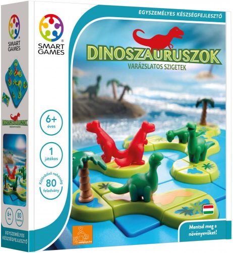 Dinoszauruszok - A varázslatos szigetek logikai játék