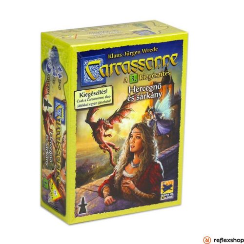 Carcassonne 3. kiegészítő - A Hercegnő és a sárkány társasjáték       