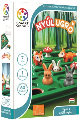 Nyúlugró -Jump in logikai játék