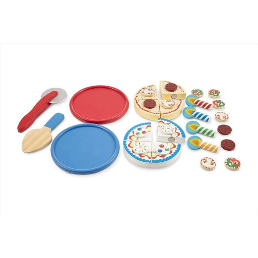 Melissa&Doug- sütés főzés pizza és szülinapi