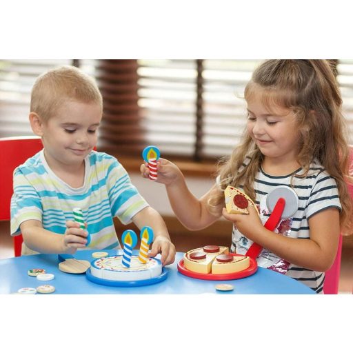 Melissa&Doug- sütés főzés pizza és szülinapi