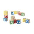   Melissa&Doug- fa készségfejlesztő játék - abc és számok- 123db-os