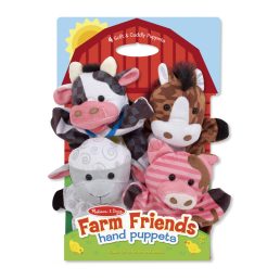 Melissa&Doug-bábjátékok háziállatok 4db