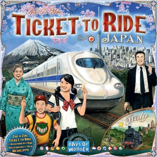 Ticket to Ride: Japán és Olaszország  társasjáték       