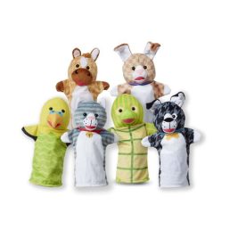 Melissa&Doug-bábjátékok háziállatok 6db