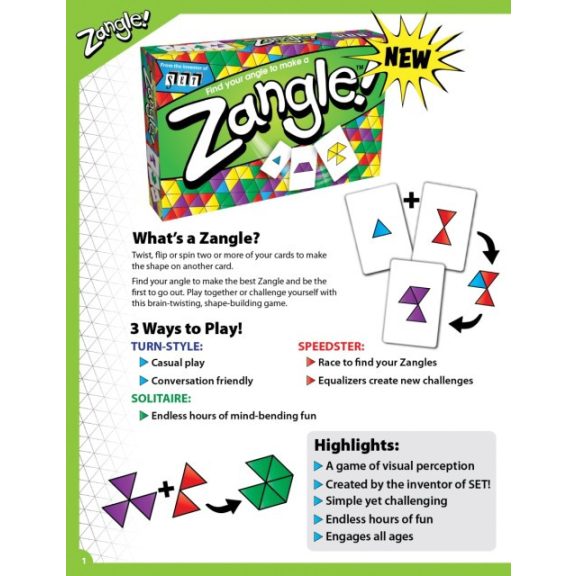 Zangle! társasjáték       