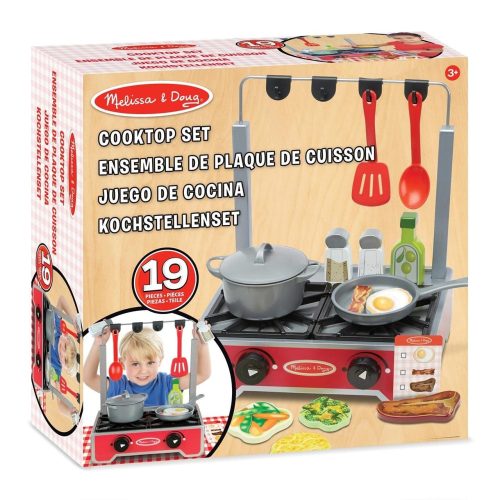 Melissa & Doug Sütés-főzés, deluxe fa sütőkészlet