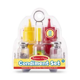    Melissa & Doug, sütés-főzés, játék ételízesítő készlet