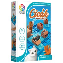 Cicák és dobozok logikai fejtörő játék Smart Games