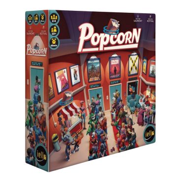 Popcorn társasjáték (angol kiadás)