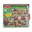 Melissa & Doug Fa készségfejlesztő játék, Mágneses számolós labirintus