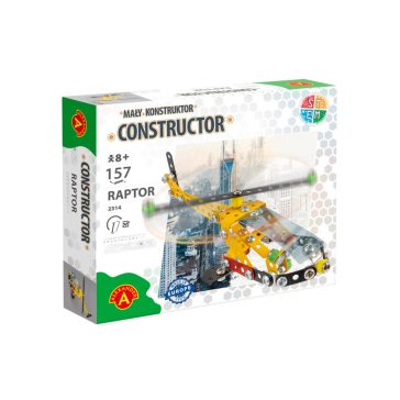    Alexander Toys Constructor - Raptor helikopter építőjáték-154db-os