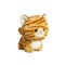 Teddy Pets 18 cm Narancssárga Tabby cica