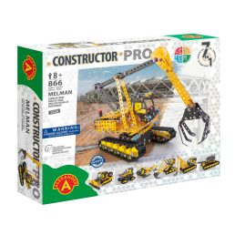    Alexander Toys Constructor Pro - Melman lánctalpas markoló építőjáték-866db-os