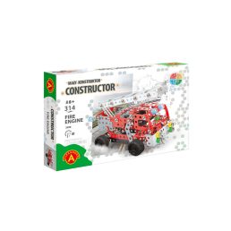   Alexander Toys Constructor - Fire Engine tűzoltóautó építőjáték-314db-os