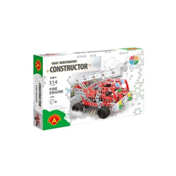    Alexander Toys Constructor - Fire Engine tűzoltóautó építőjáték-314db-os