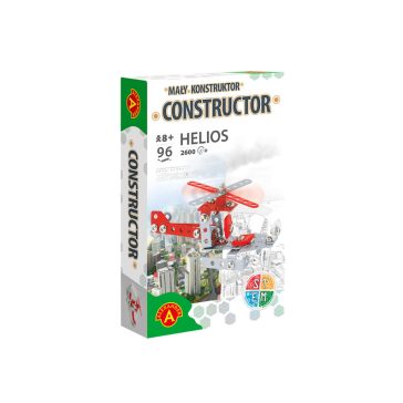   Alexander Toys Constructor - Helios helikopter építőjáték- 96db-os