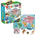 3D puzzle- Utazás a világ körül-Headu